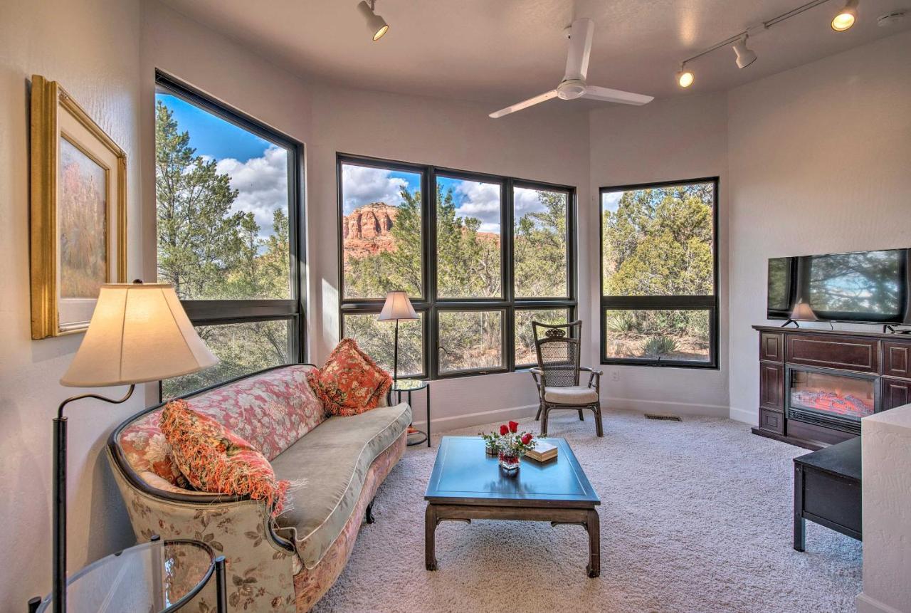 Sedona Apartment With Private Patio And Red Rock Views Exterior foto